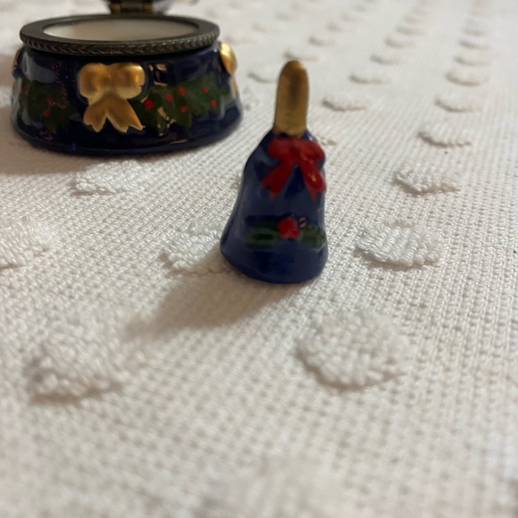 Snowman hinged trinket box - Picture 8 of 10